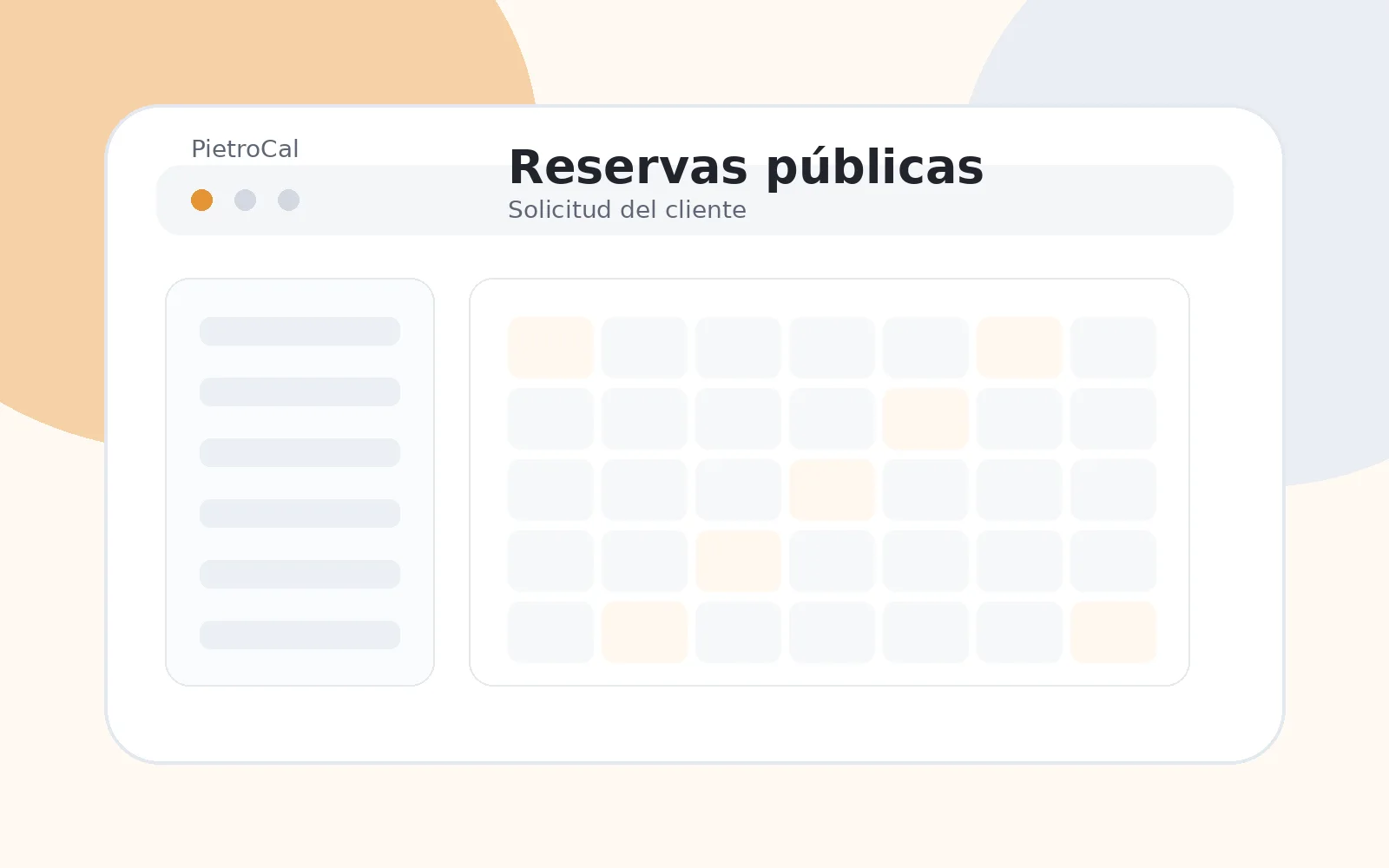 Formulario público de reserva